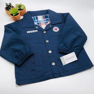 Carters Jacket Size 18 M / 24 M Navy Blue Cotton